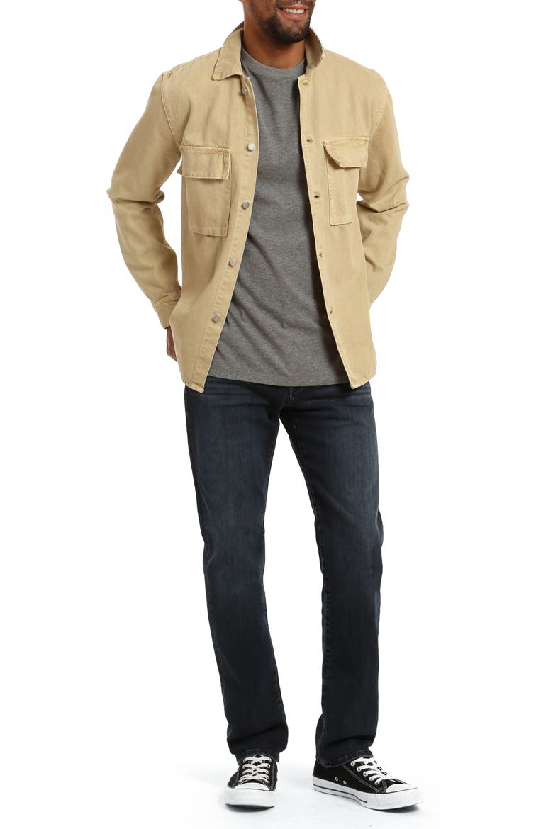 Zach Straight Leg Jeans, Alternate, color, MID TONAL INK