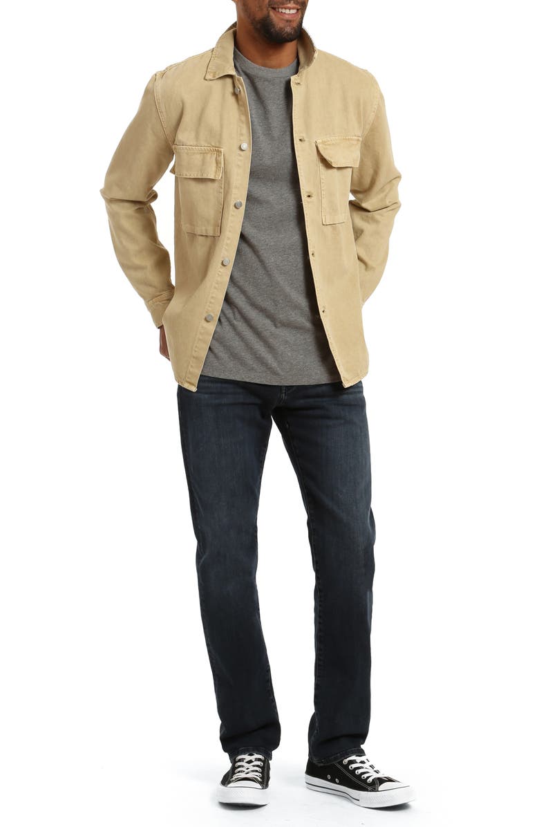 Mavi Jeans Zach Straight Leg Jeans, Alternate, color, Mid Tonal Ink