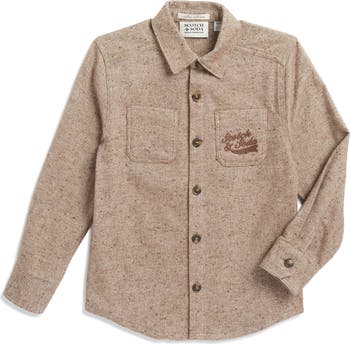 Kids' Long Sleeve Button-Up Shirt