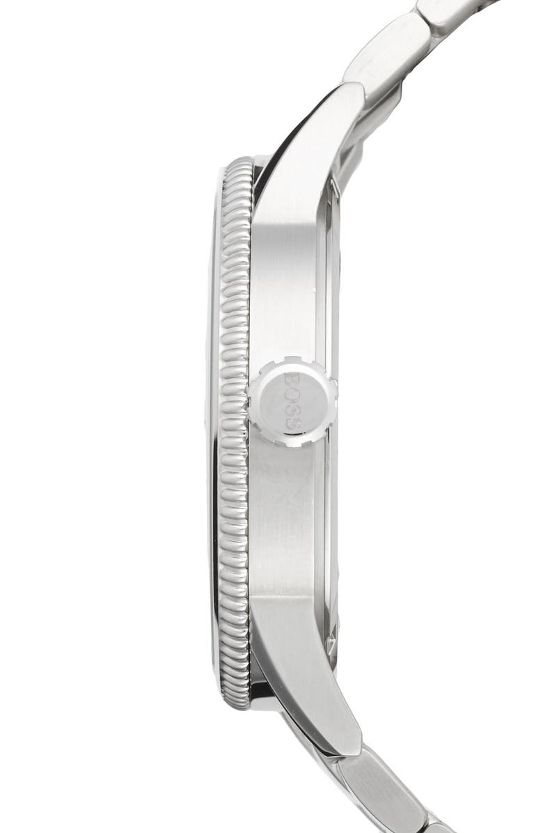 zzDNUHugo Boss BOSS 'Pilot' Watch, 44mm, Alternate, color, 