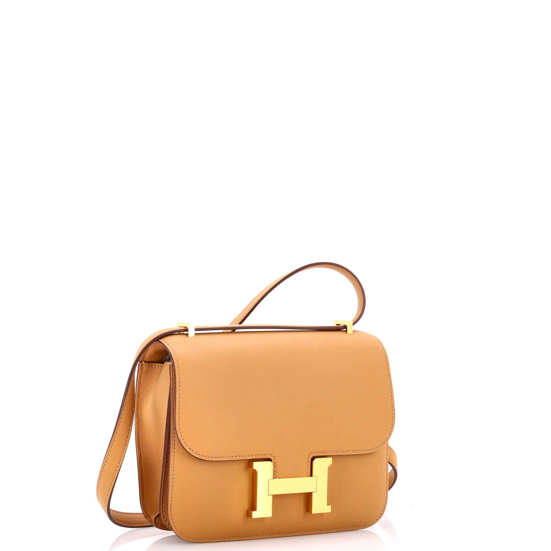 Pre-Owned Hermes Constance Bag Swift 18, Alternate, color, Biscuit