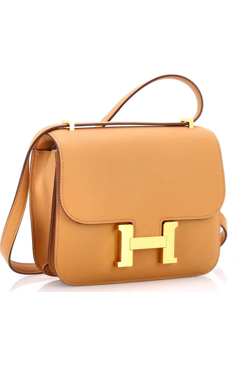 Pre-Owned Hermes Constance Bag Swift 18, Alternate, color, Biscuit