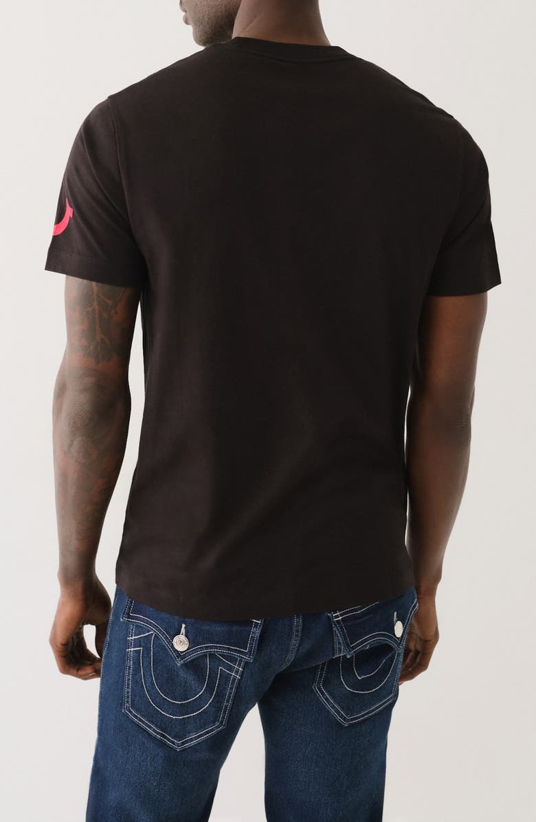 True Religion Cotton Graphic T-Shirt, Alternate, color, 