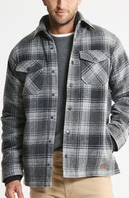 JACHS Shirt Jacket with Faux Fur Lining
