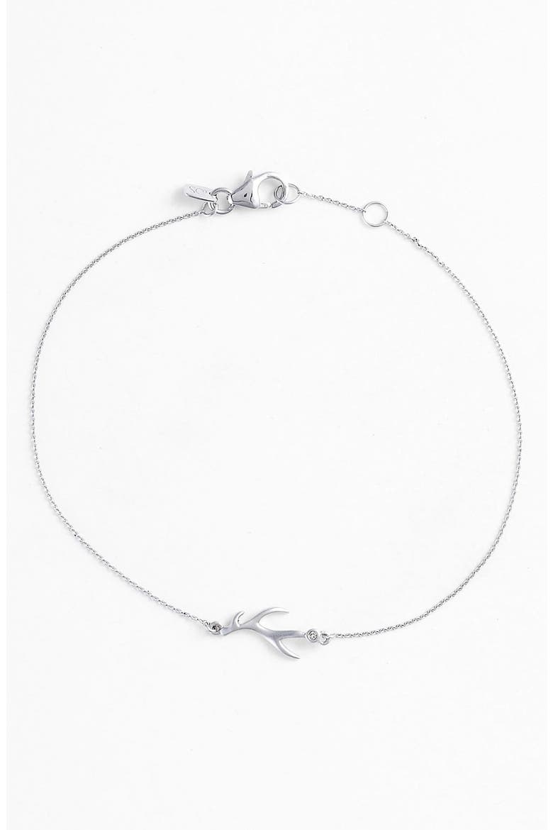 Antler Bracelet, Main, color, WHITE GOLD