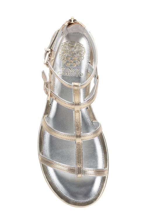 Vince Camuto Luane Strappy Sandal In Egyptian Gold
