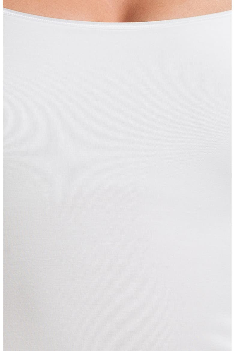 'Talco' Long Camisole, Alternate, color, WHITE