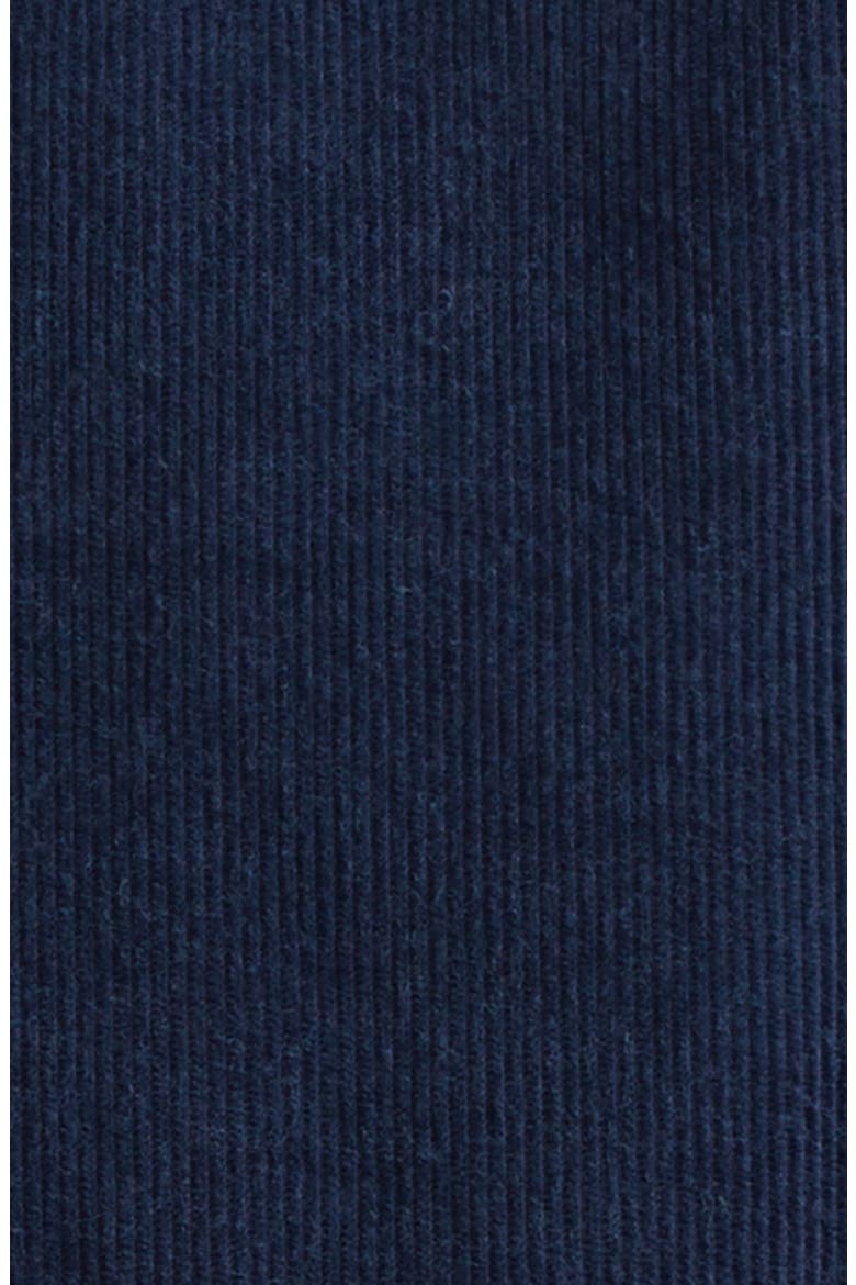 Corduroy Bomber Jacket, Alternate, color, V0021 INDIGO
