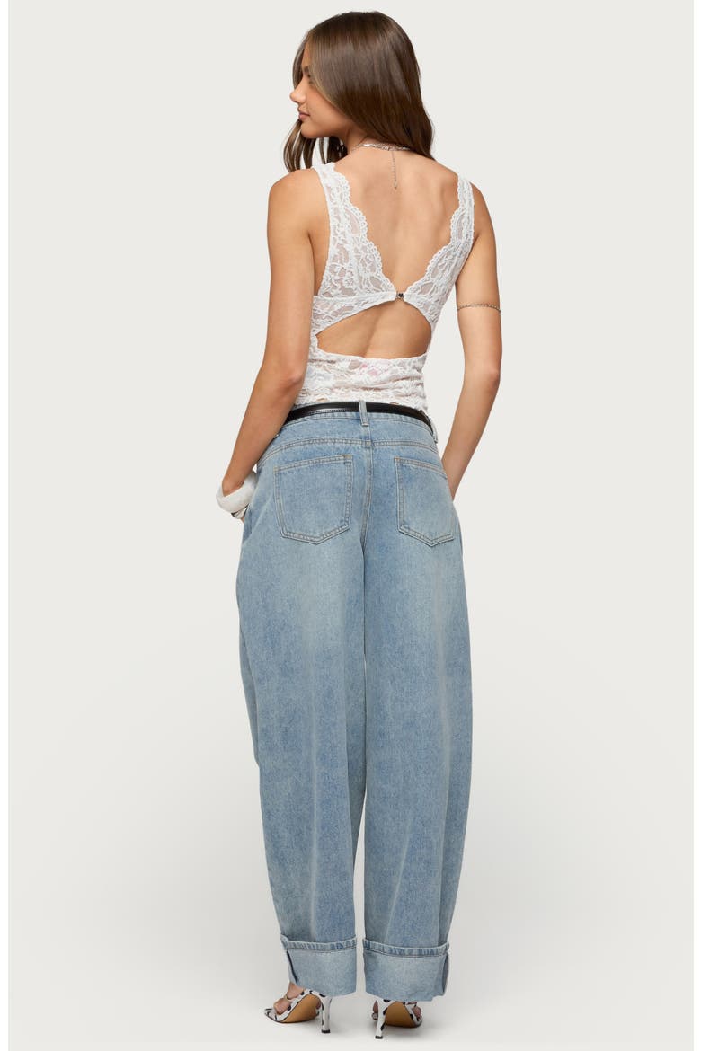 Araura Velvet Floral Sheer Crop Tank, Alternate, color, WHITE