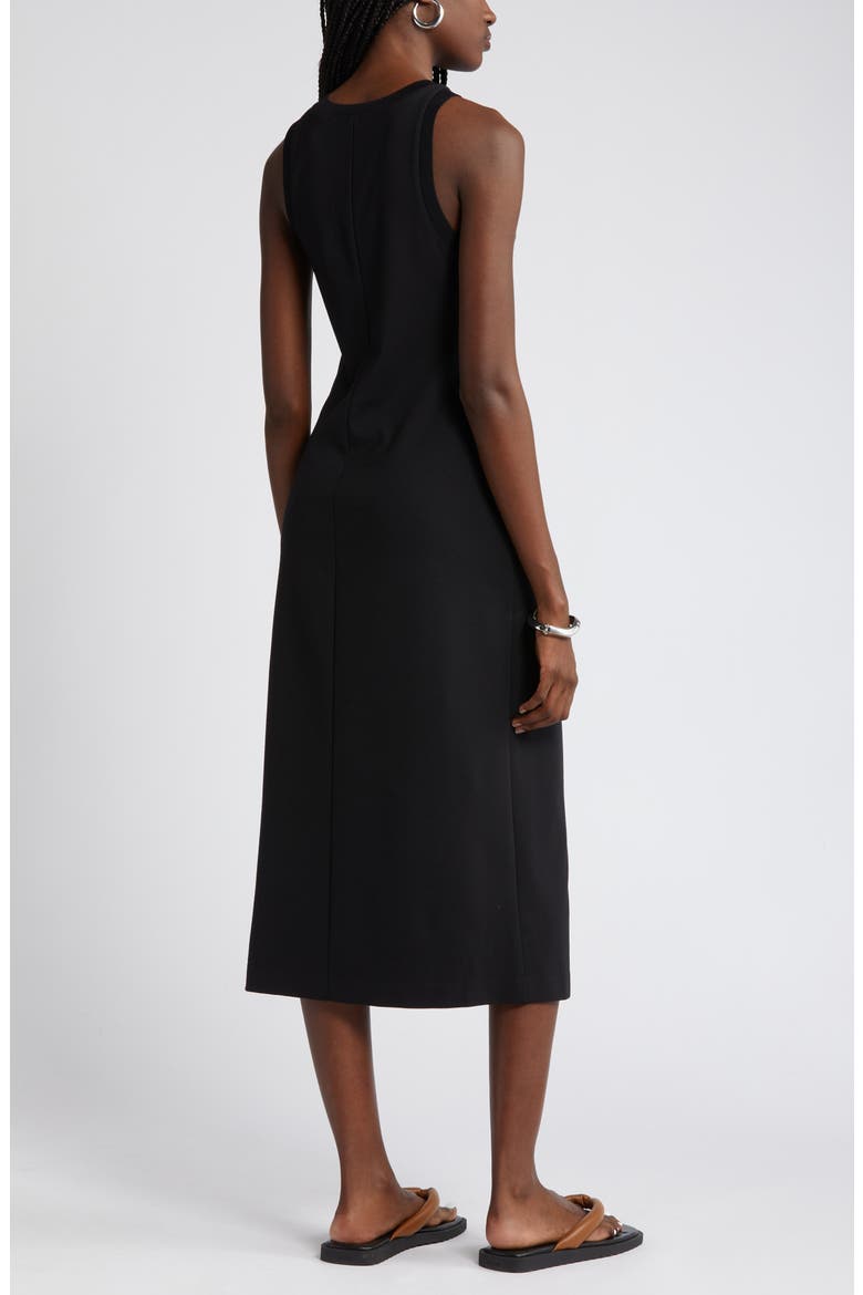 Knit Tank Dress, Alternate, color, BLACK
