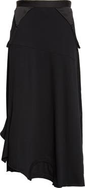 Undercover Mixed Media Skirt