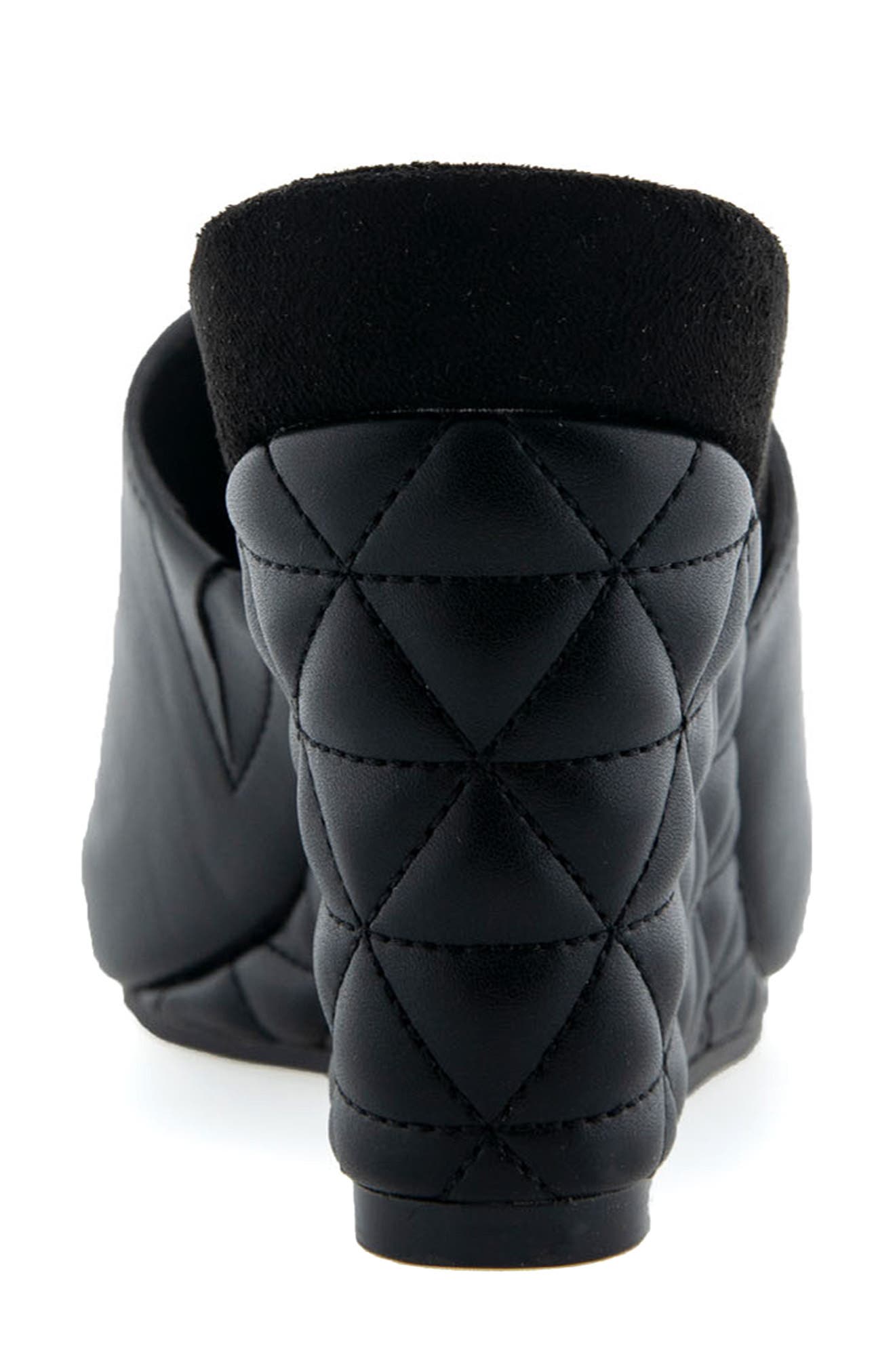 Aerosoles Pierce Quilted Wedge Sandal, Alternate, color, 