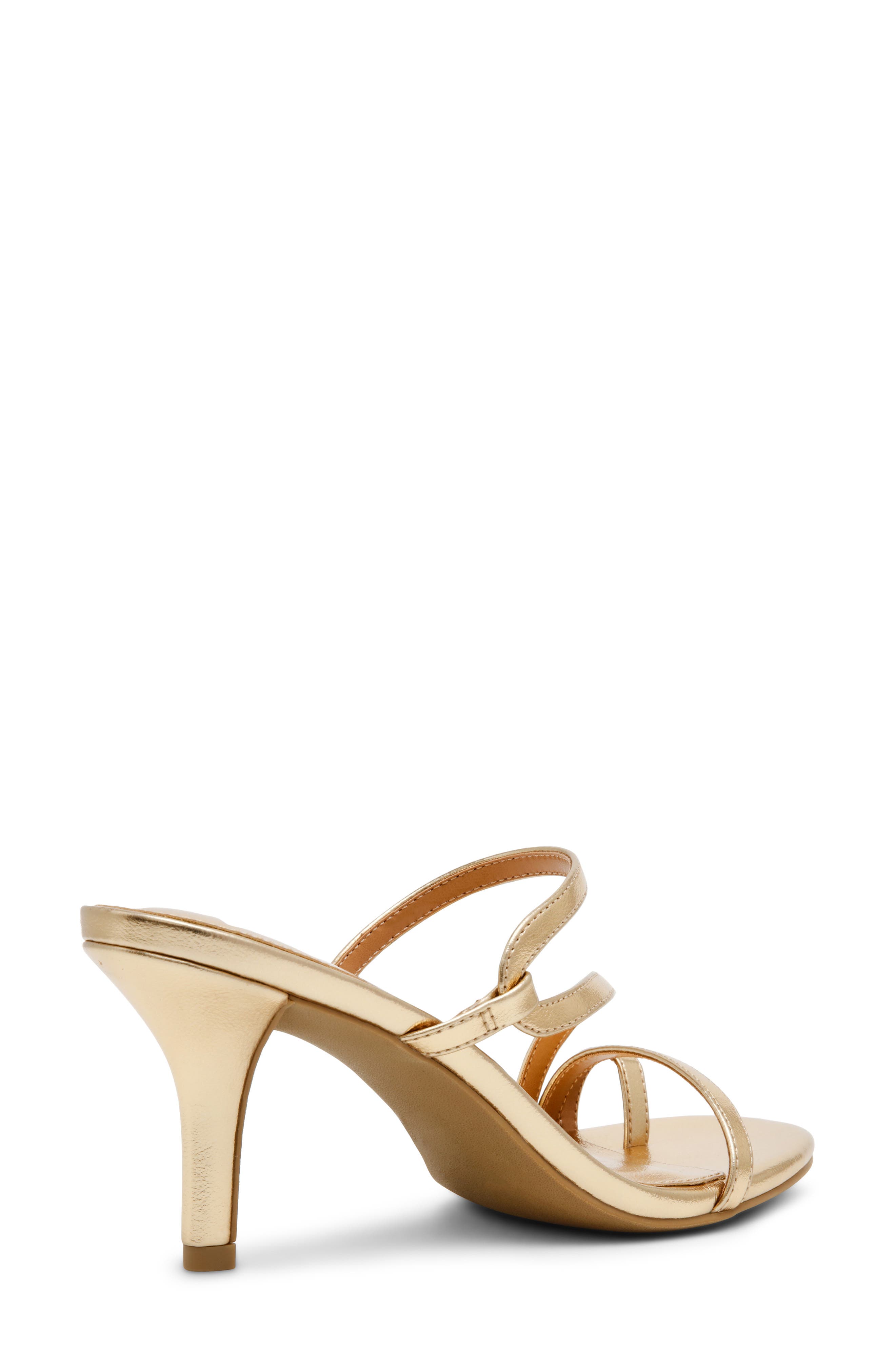 Carlota Sandal, Alternate, color, GOLD SHINY