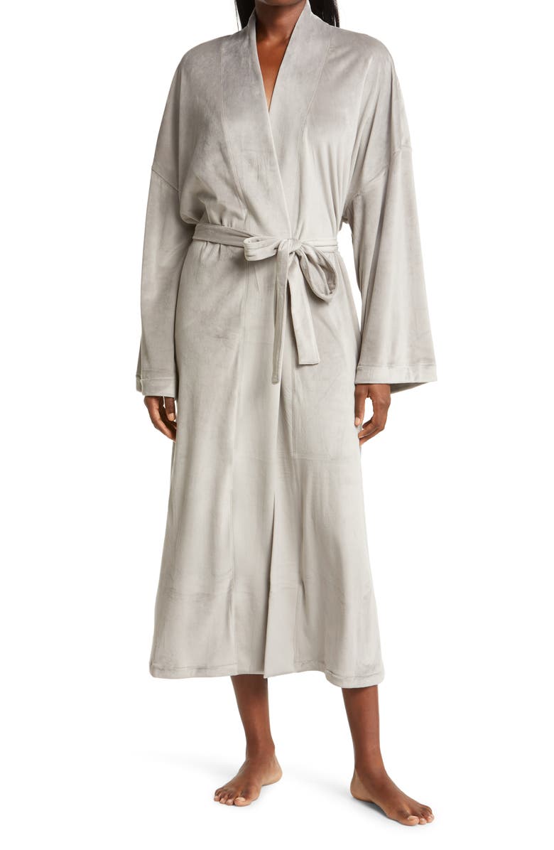 SKIMS Velour Fleece Robe, Main, color,
