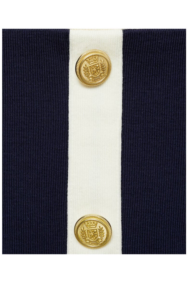 Knit Miniskirt, Alternate, color, DARK NAVY