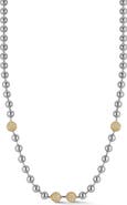 GLAZE JEWELRY Pavè Ball Chain Necklace
