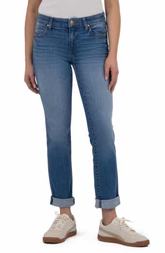 KUT from the Kloth Catherine Cuffed Hem Boyfriend Jeans