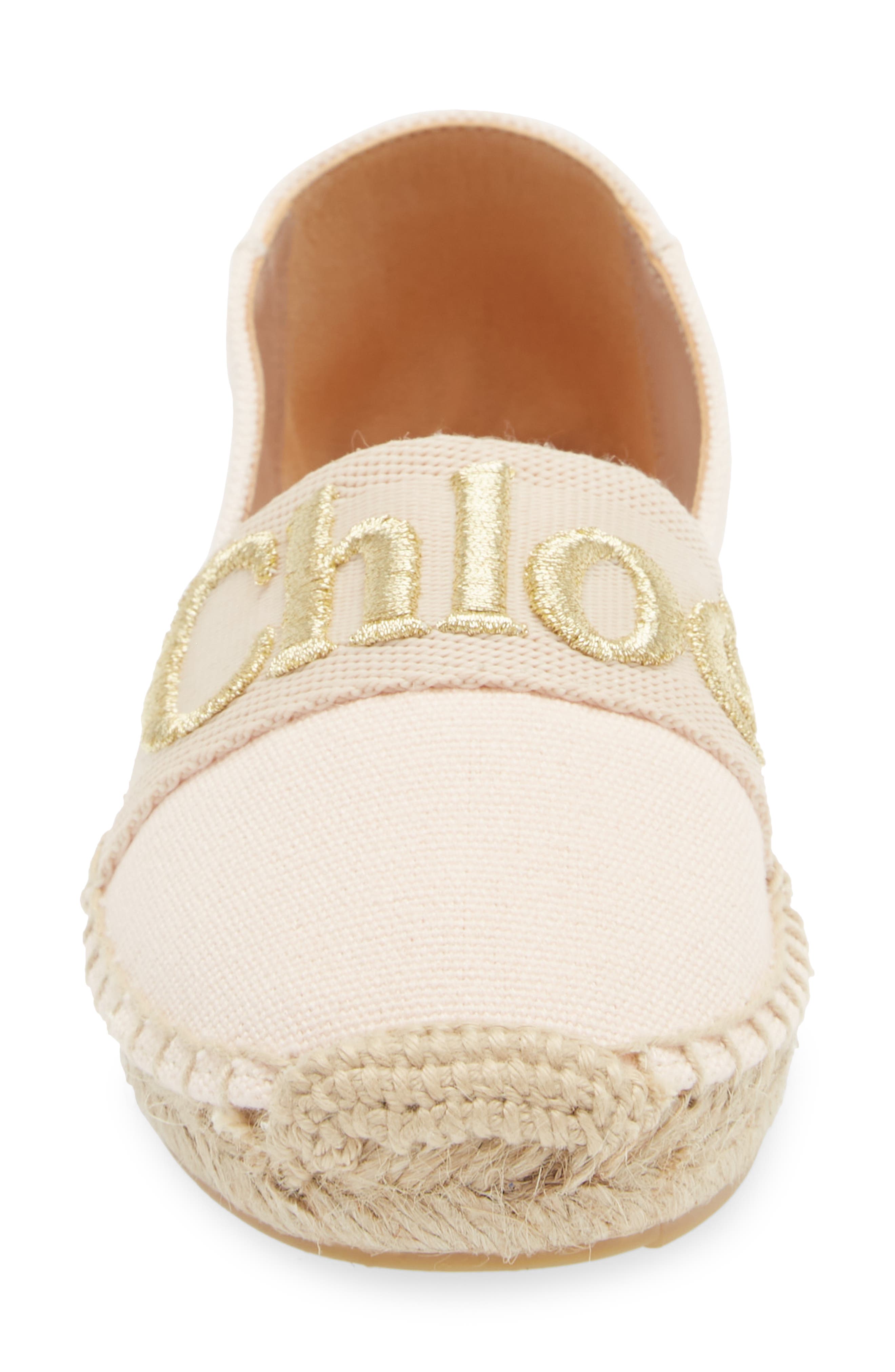 Chloé Mini Me Logo Espadrille, Alternate, color, 