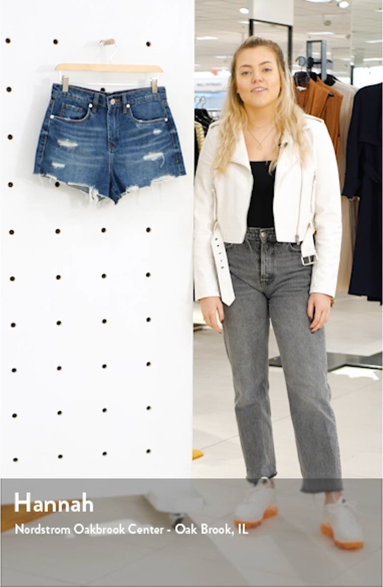 The Barrow Distressed Denim Shorts, sales video thumbnail