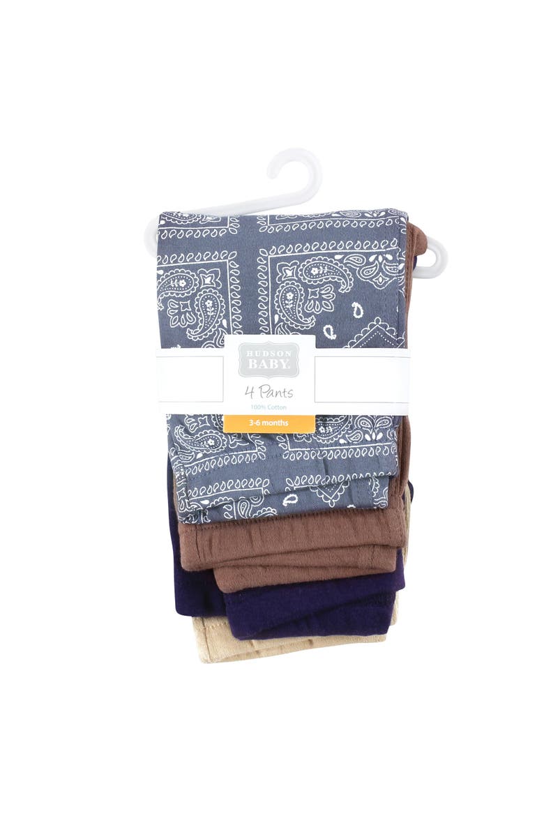 Four-Piece Collection of Bottoms, Alternate, color, Blue Bandana