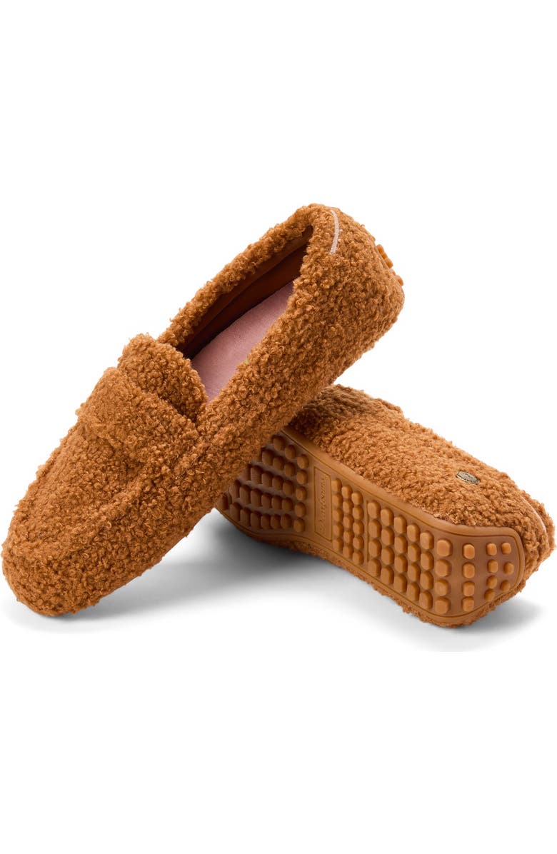 DEARFOAMS Hazel Teddy Loafer, Alternate, color, Whiskey