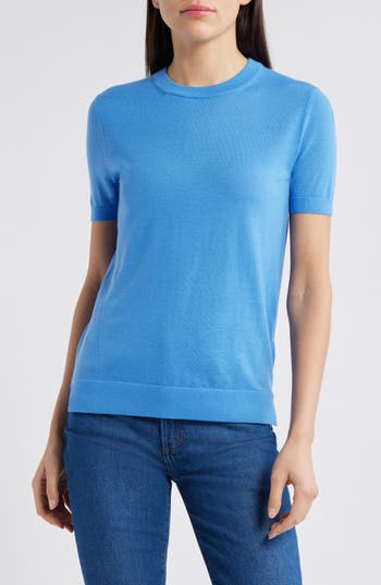 Shop Hugo Boss Boss Falyssiasi Wool T-shirt Sweater