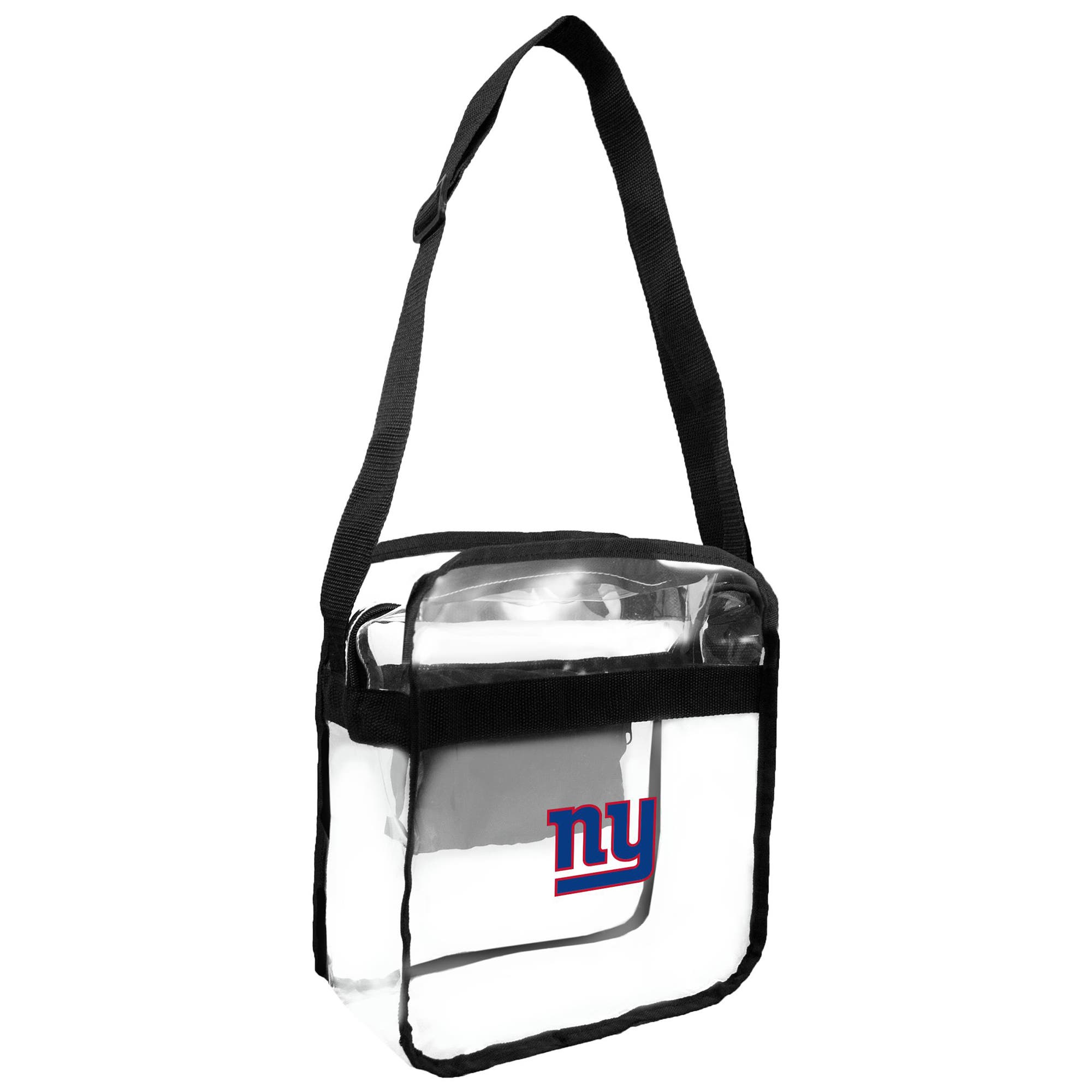 LITTLE EARTH Nfl Clear Carryall Cross Body Bag, New York Giants, Main, color, Multicolored