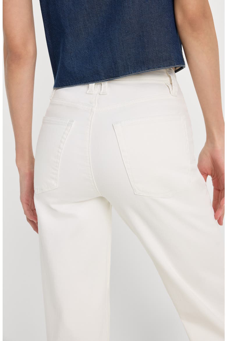 Good True High Waist Straight Leg Jeans, Alternate, color, WHITE001