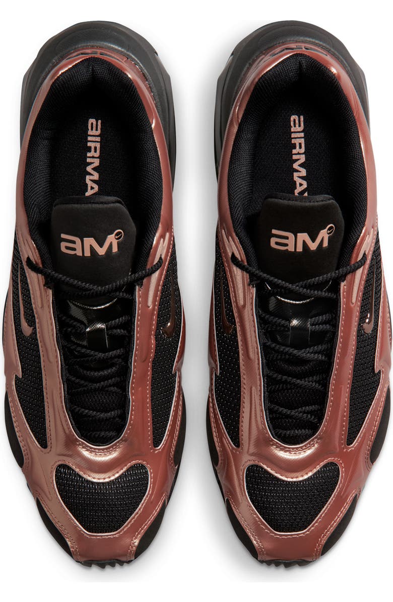Nike Air Max Muse Sneaker, Alternate, color, Black/ Rose Gold