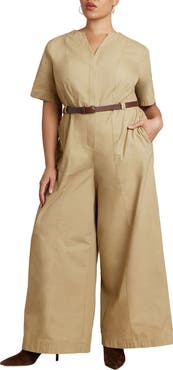 ELOQUII Wide Leg Jumpsuit