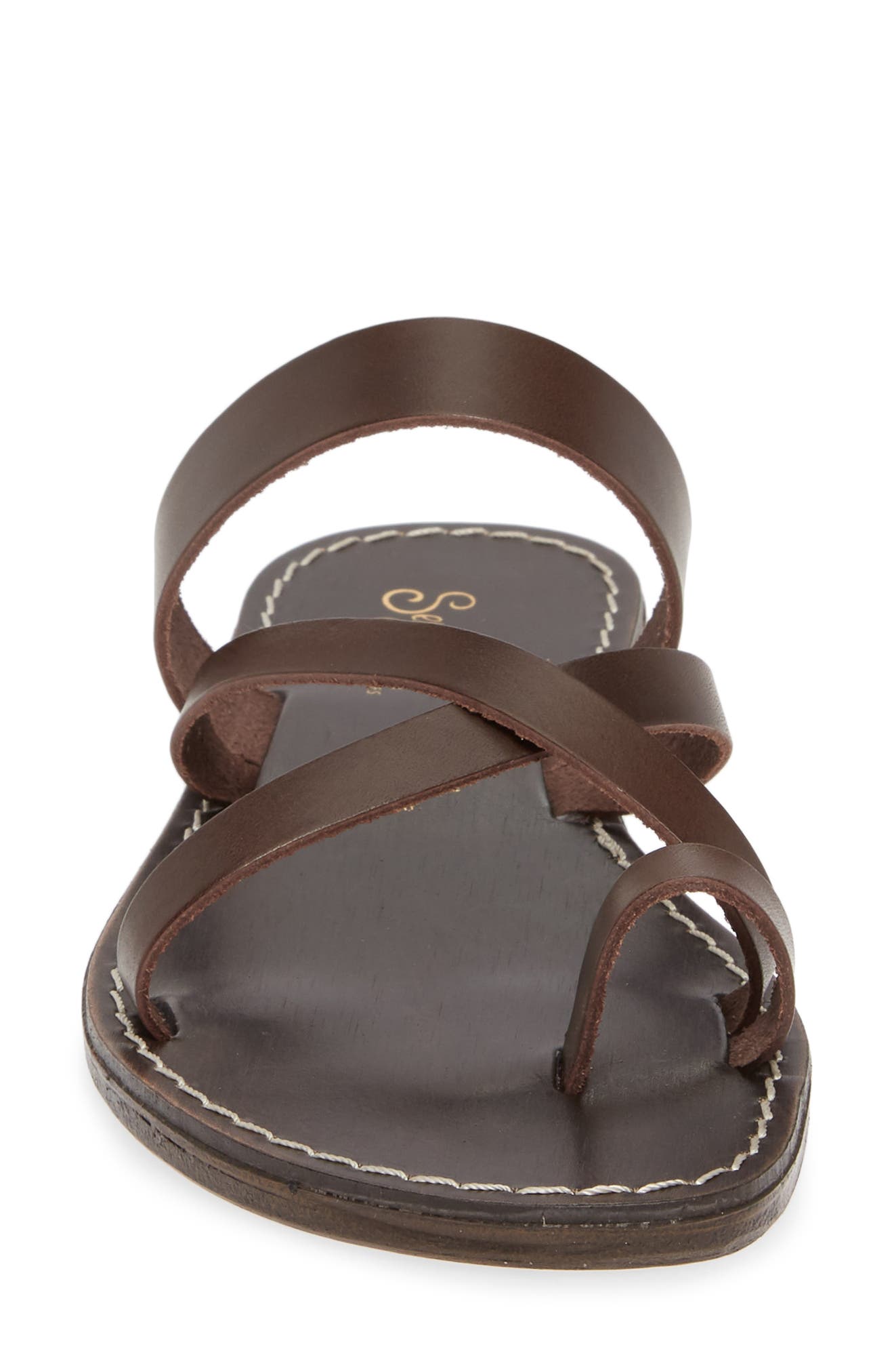 So Precious Sandal, Alternate, color, BROWN LEATHER