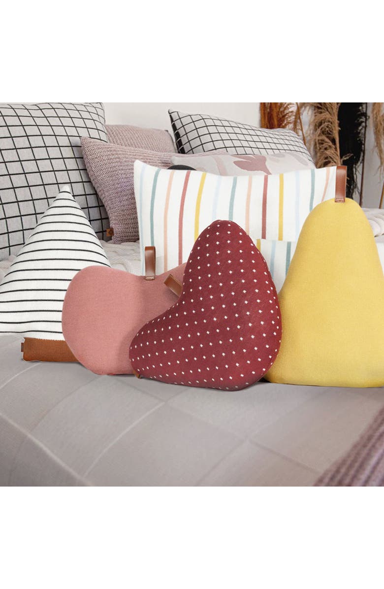 RIAN TRICOT Apple Pillow, Alternate, color, Marselha