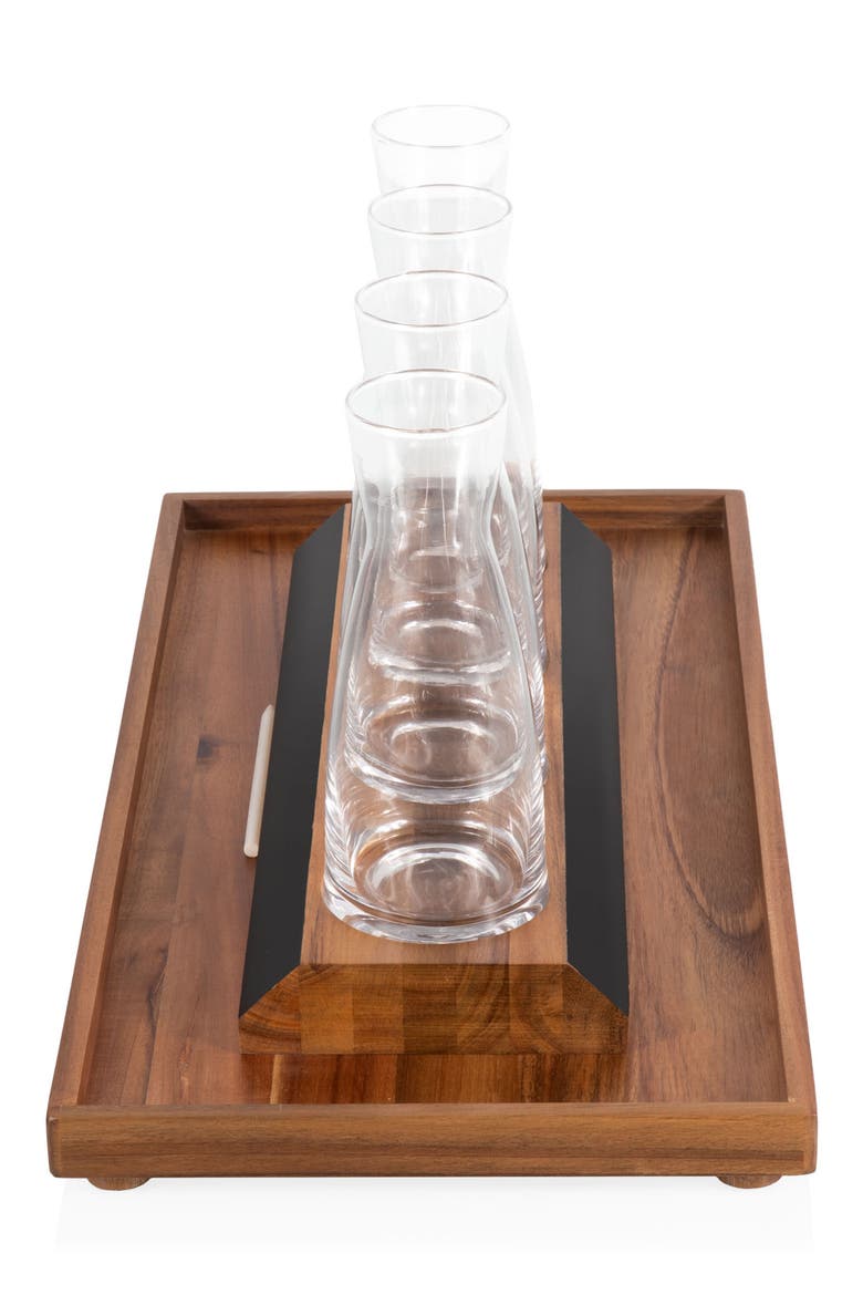 Cava Wine Tasting Set, Alternate, color, BROWN