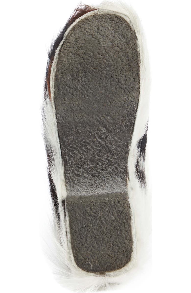 Acne Studios Bloggie Genuine Calf Hair Clog, Alternate, color,