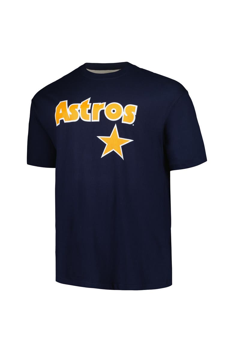Men's Profile Jeff Bagwell Navy Houston Astros Big & Tall Cooperstown Collection Player Name & Number T-Shirt, Alternate, color, Navy