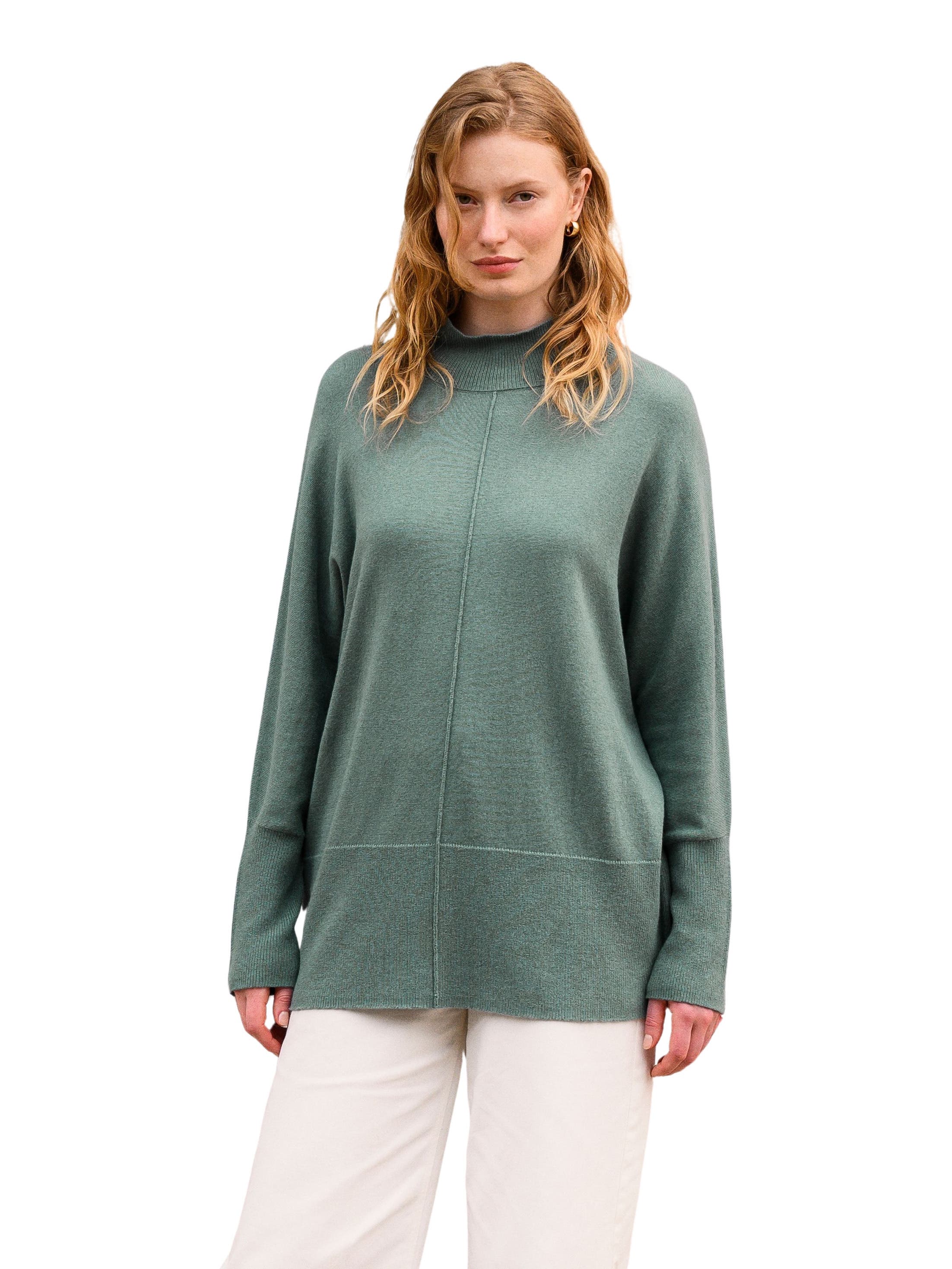 Drape Funnel Neck Sweater - image 3
