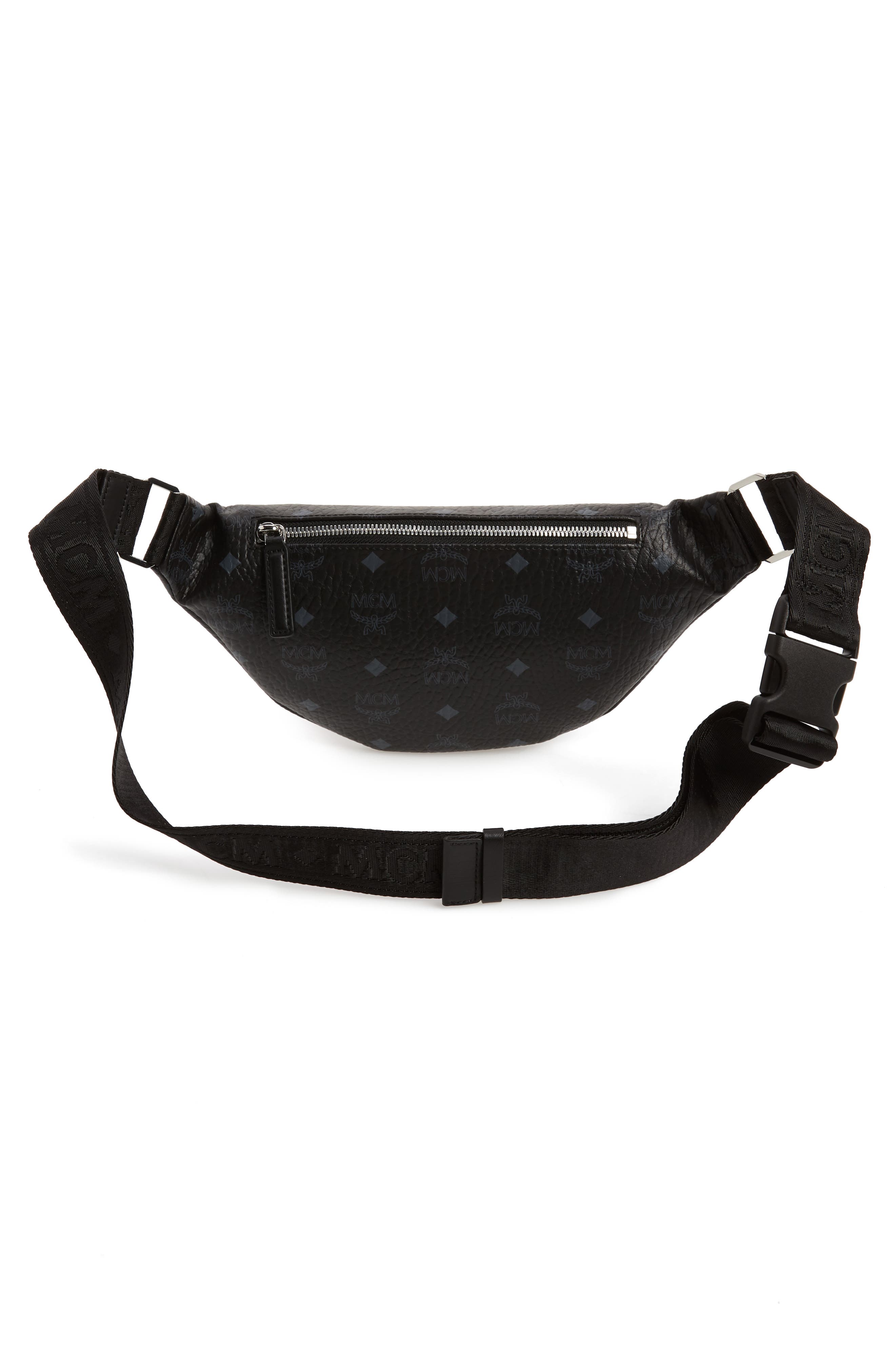 MCM Fursten Visetos Small Belt Bag, Alternate, color, 