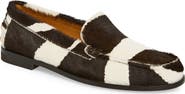 Tod's Genuine Calf Hair Stud Detail Slipper Loafer