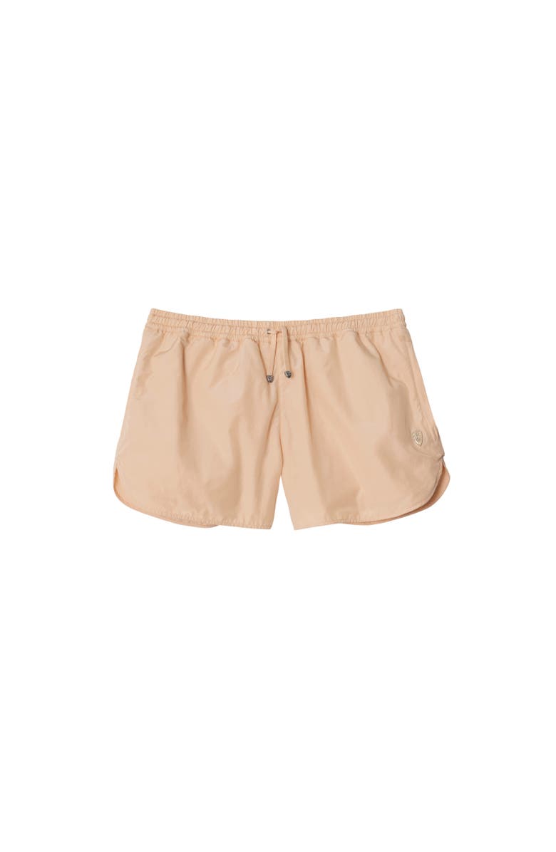 Burberry Nylon Cotton Shorts, Alternate, color, Teacup