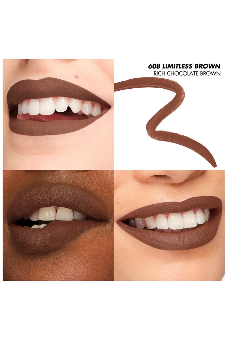 Artist Color Pencil Extreme Waterproof Lip Liner, Alternate, color, 608 - LIMITLESS BROWN