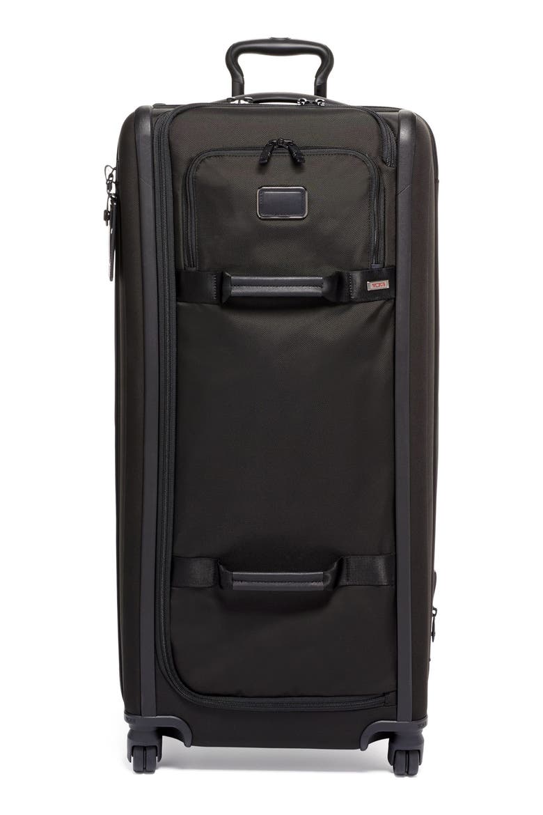 Alpha Large Dual Access Expandable Trunk, Main, color, BLACK