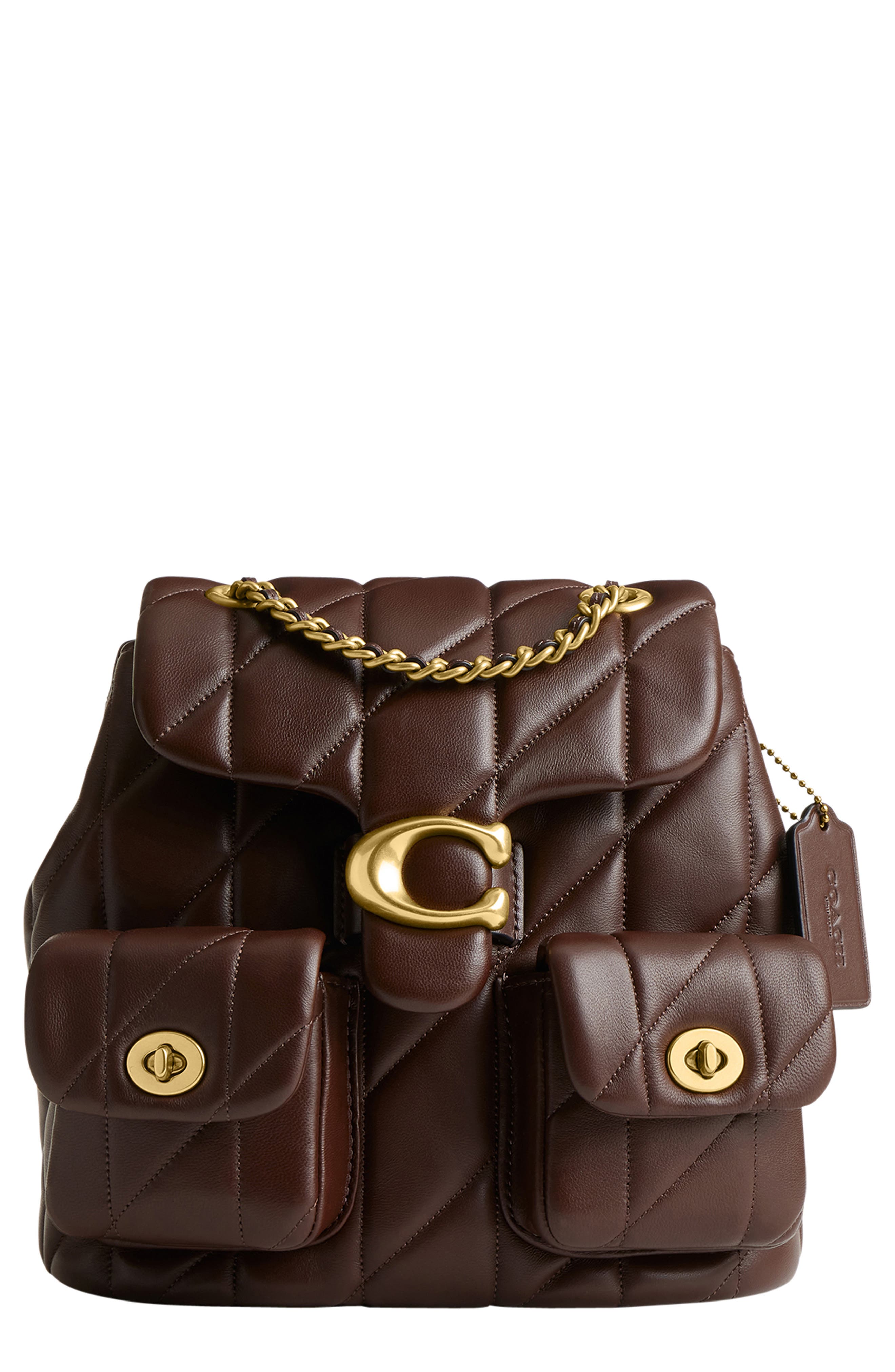 COACH Tabby Quilted Leather Backpack (Women) | Nordstrom