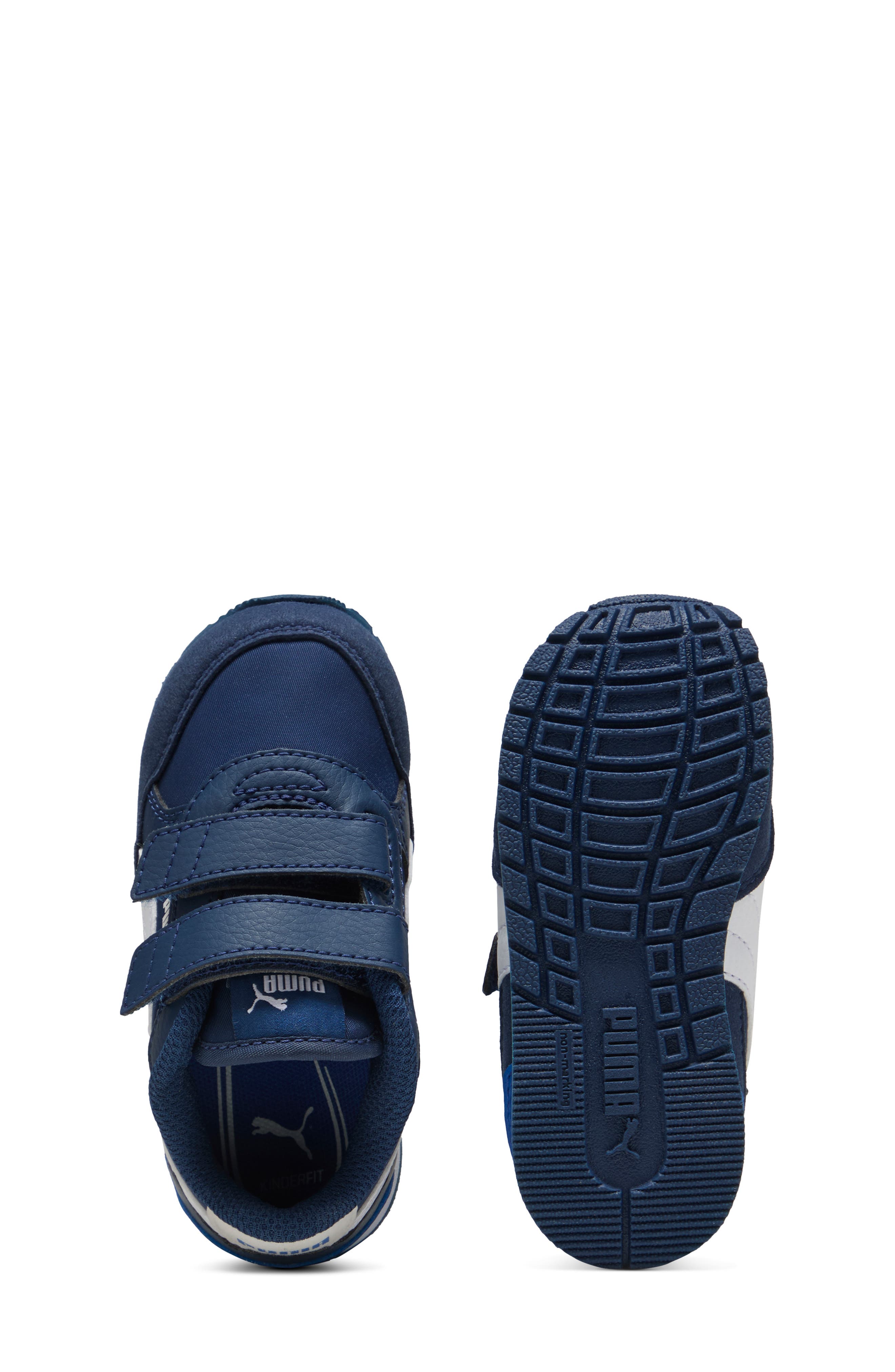 PUMA Kids' St Runner V4 Mesh Sneaker, Alternate, color, Persian Blue/ Puma White/ Blue