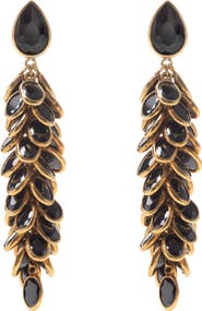 Freya Rose Crystal Long Drops