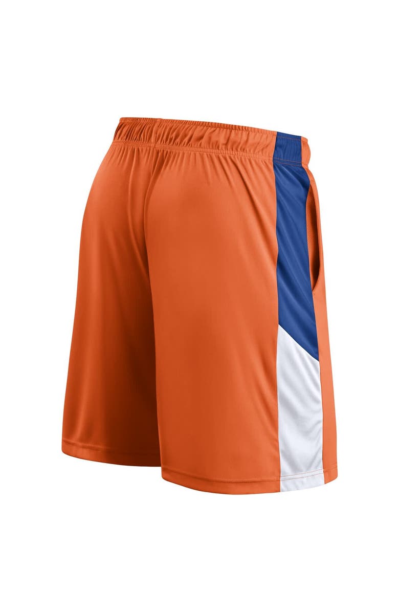 FANATICS Men's Fanatics Orange New York Mets Primary Logo Shorts, Alternate, color, 