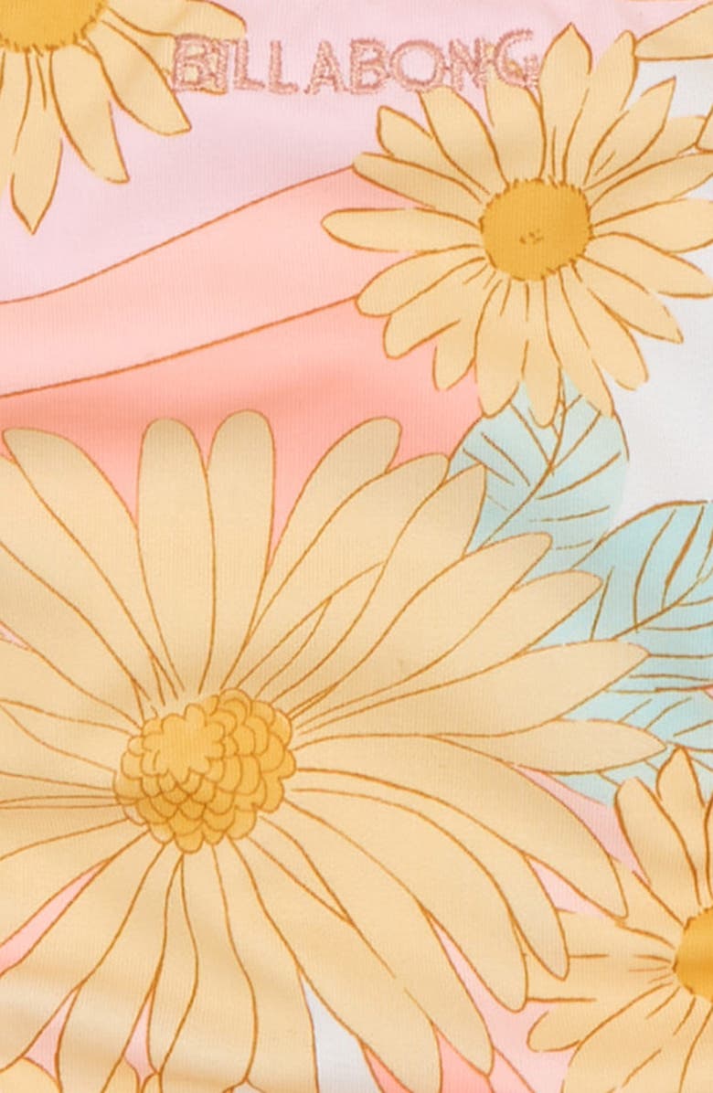 Billabong Kids' Sweet Sunset Ruffle Swim Top, Alternate, color,