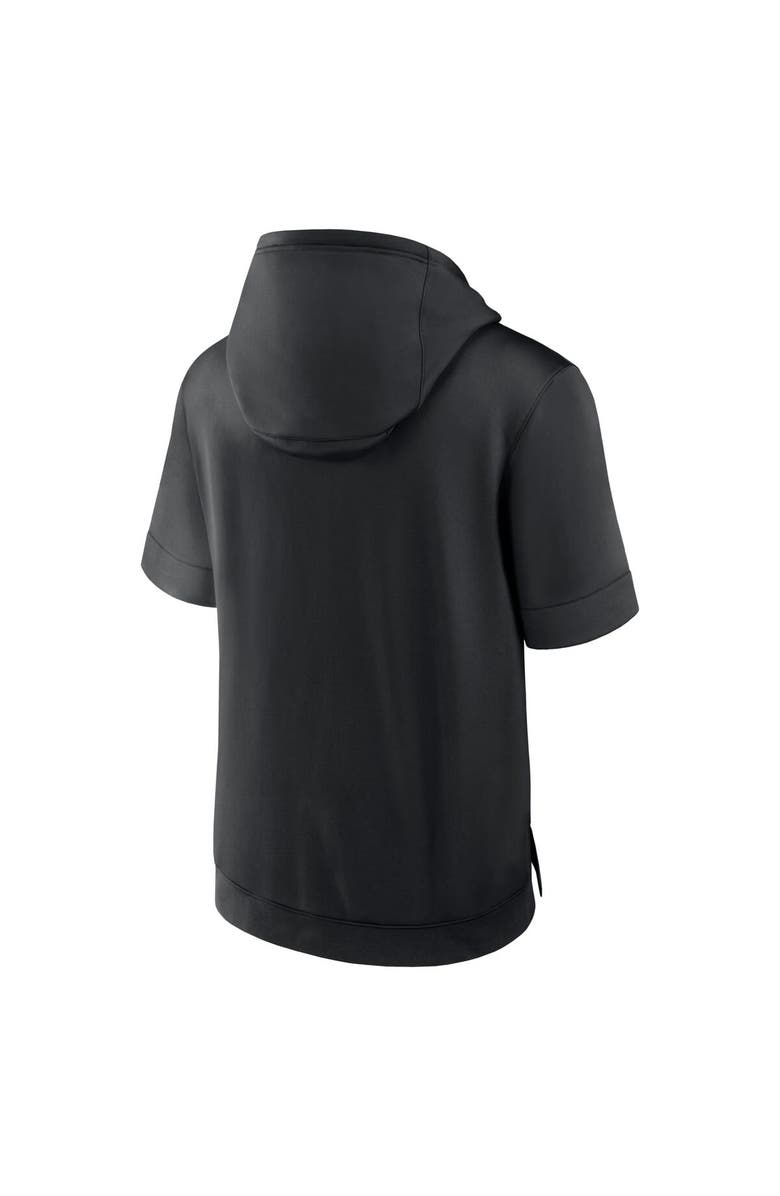 Nike Men's Nike Black Pittsburgh Pirates Tri Code Lockup Short Sleeve Pullover Hoodie, Alternate, color, Black