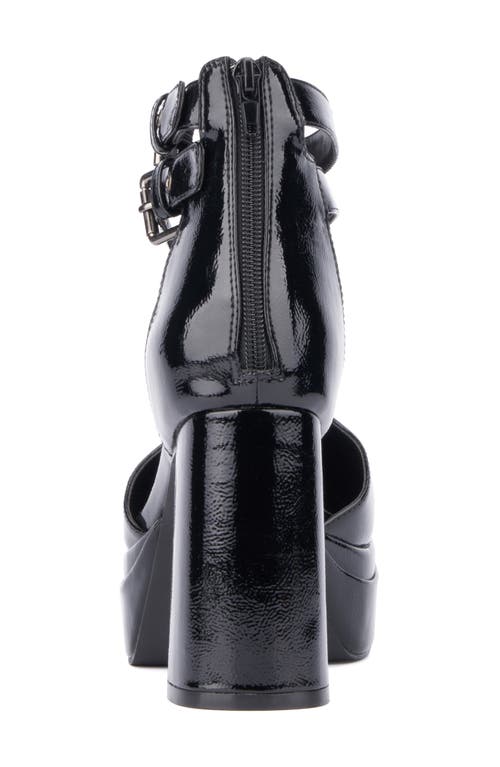 FASHION TO FIGURE FASHION TO FIGURE MARIA PLATFORM ANKLE STRAP PUMP