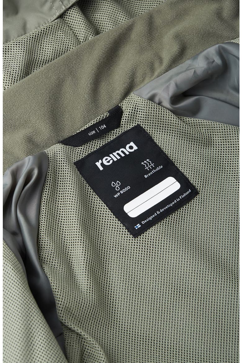 Kid's Soutu Reimatec® Waterproof Jacket, Alternate, color, GREYISH GREEN