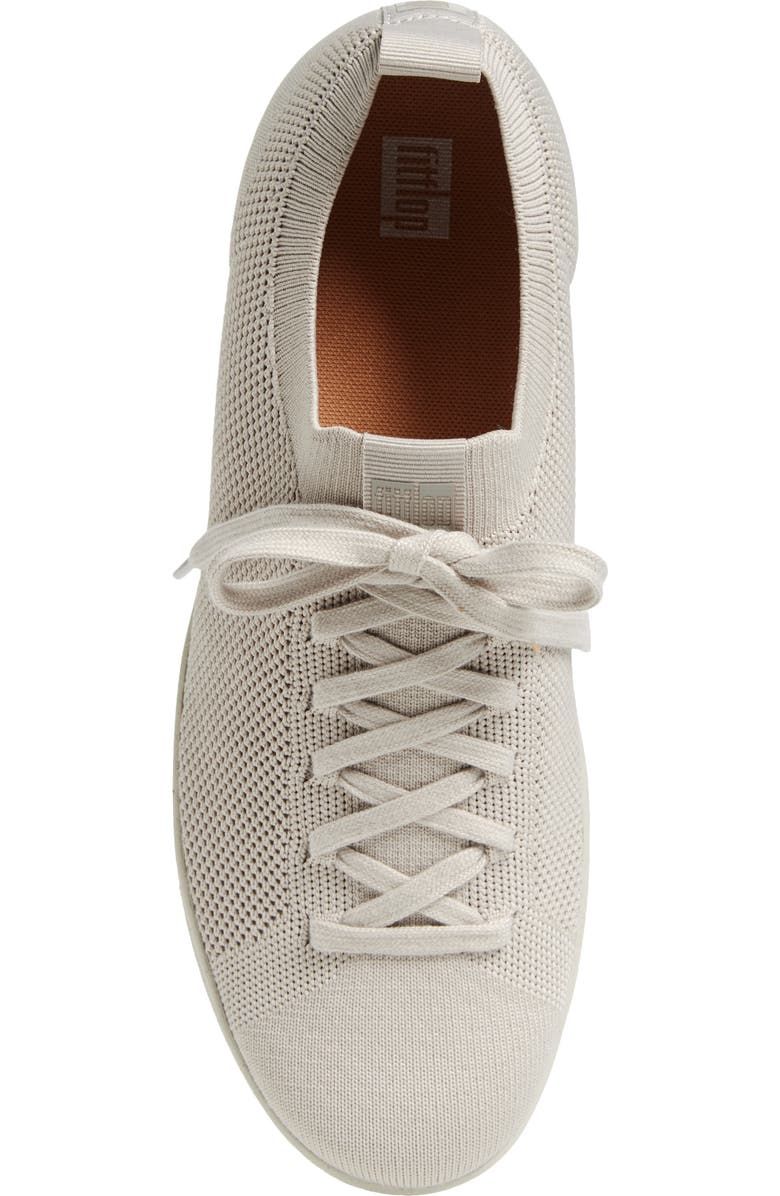 FitFlop Rally Knit Sneaker, Alternate, color, Clay Grey